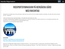 Tablet Screenshot of naturlara.se